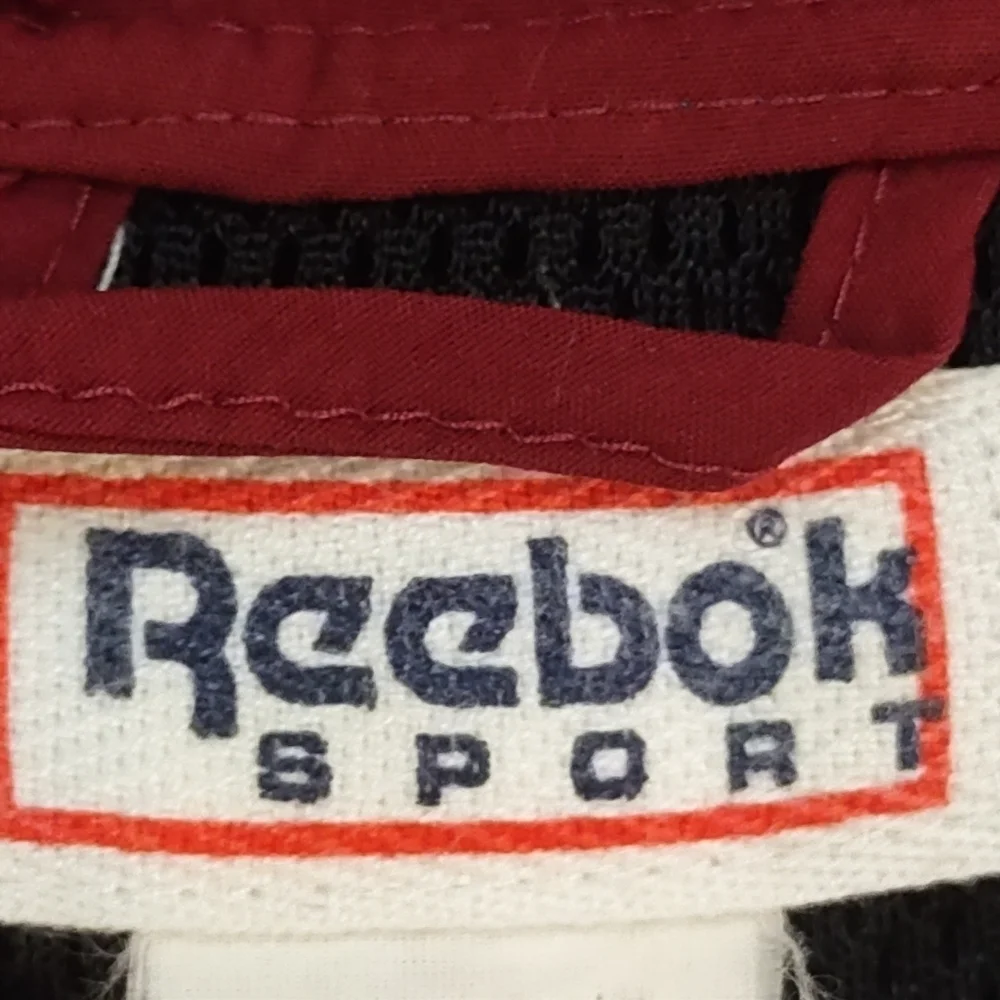 Vintage 90s Reebok Men's 1/4 Zip Hooded Pullover Windbreaker Jacket Size XL